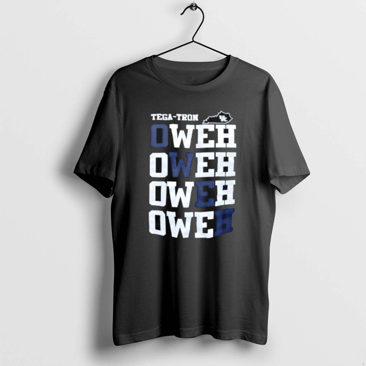 Official Otega Oweh Tega Tron Kentucky Basketball - Adult & Kids T-Shirts, Sweatshirts & Hoodies apparel design preview 1