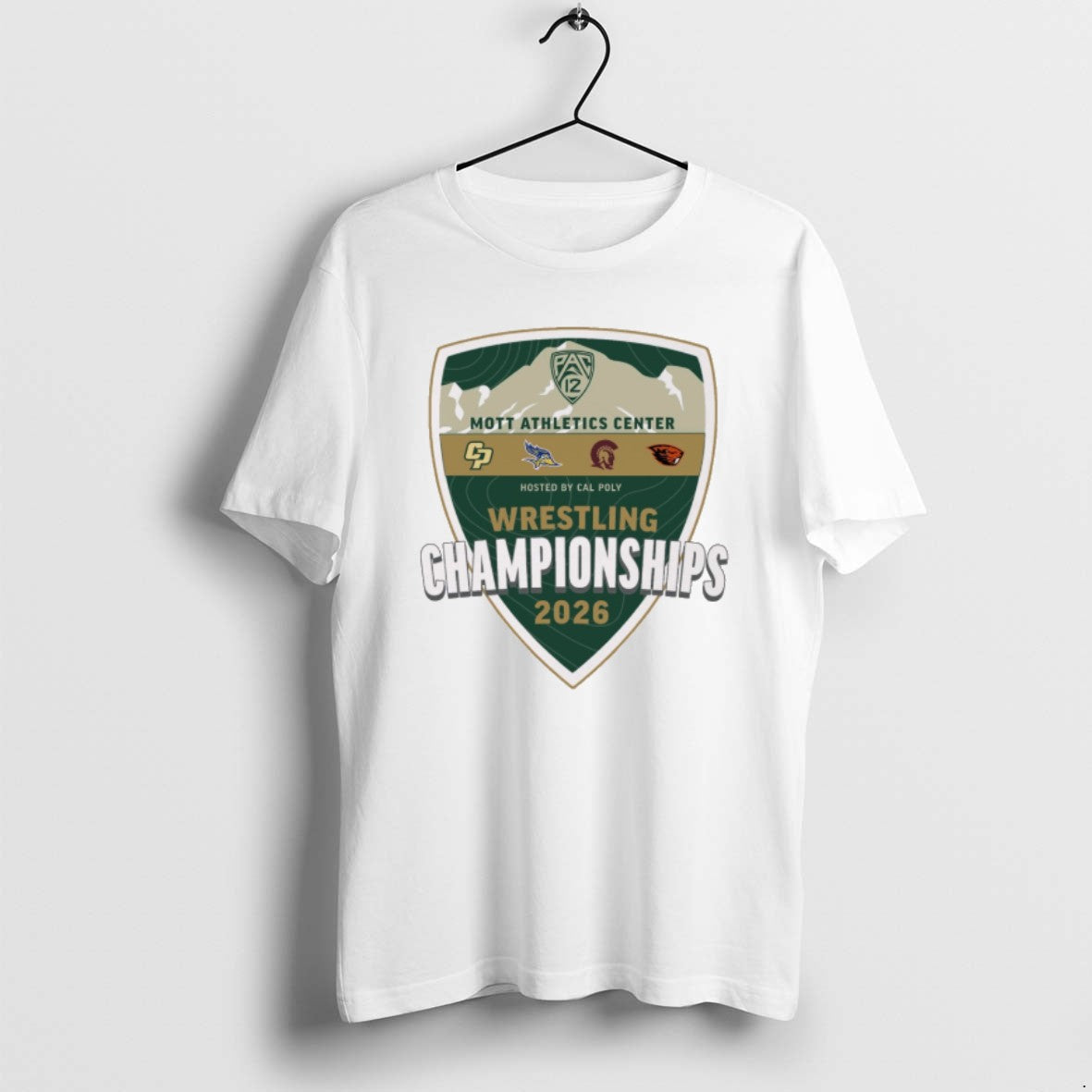 Official Pac 12 Conference Mott Athletics Center - Adult & Kids T-Shirts, Sweatshirts & Hoodies apparel design preview 1