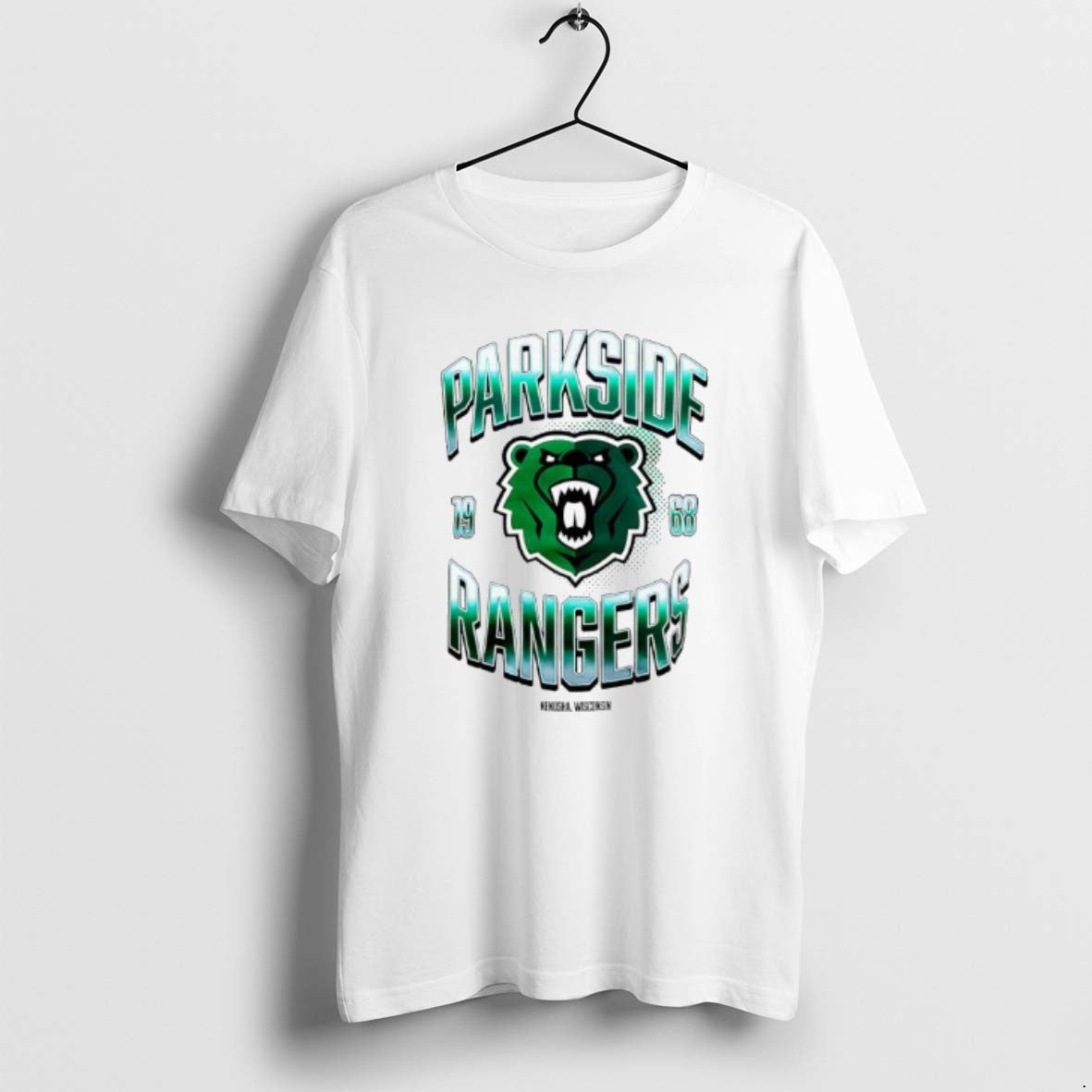 Official Parkside Rangers Kenosha Wisconsin 1968 Logo - Adult & Kids T-Shirts, Sweatshirts & Hoodies apparel design preview 1