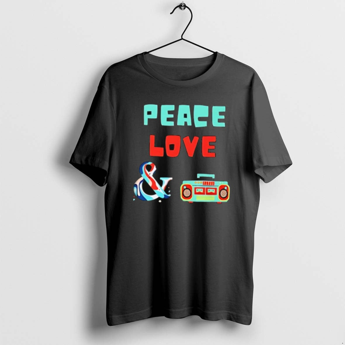 Official Peace Love And Taperecorders - Adult & Kids T-Shirts, Sweatshirts & Hoodies apparel design preview 1