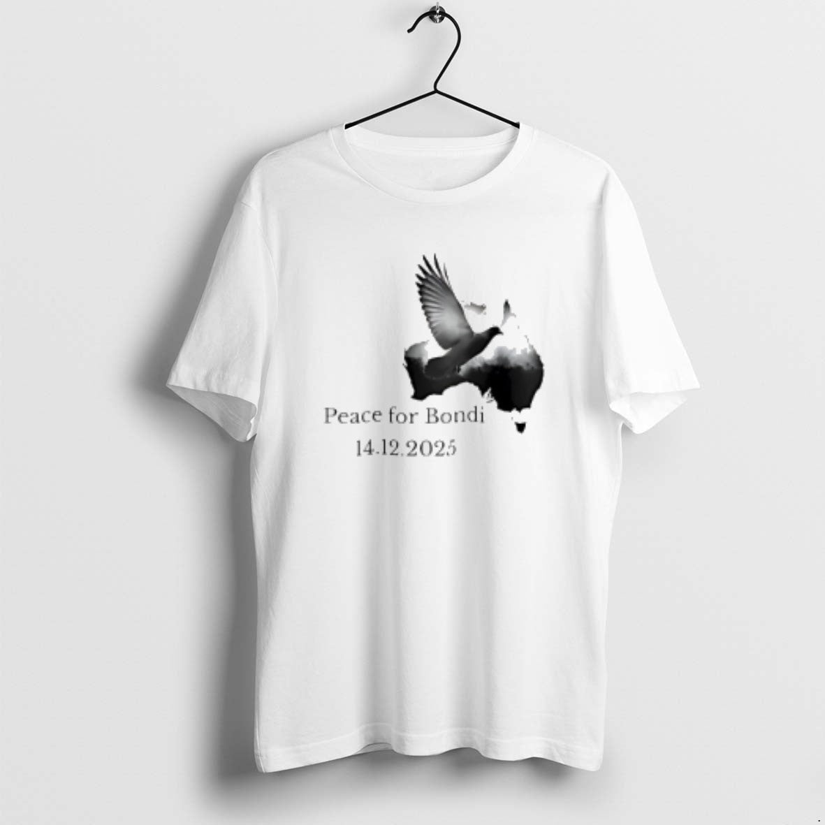 Official Peace For Bondi 14 12 - Adult & Kids T-Shirts, Sweatshirts & Hoodies apparel design preview 1