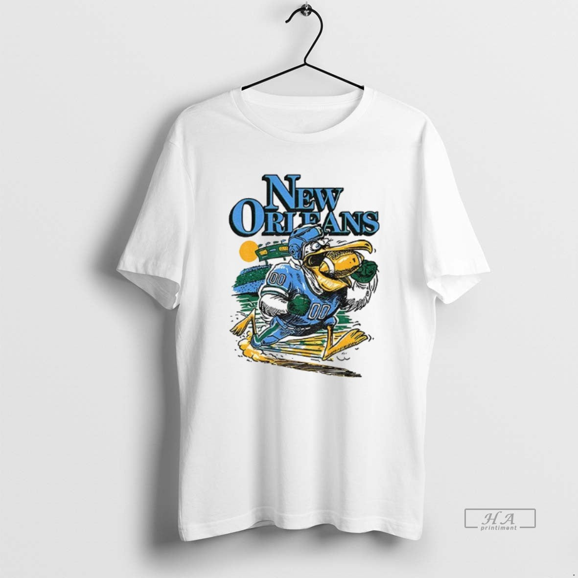 Official Pelican New Orleans Tulane Green Wave - Adult & Kids T-Shirts, Sweatshirts & Hoodies apparel design preview 1