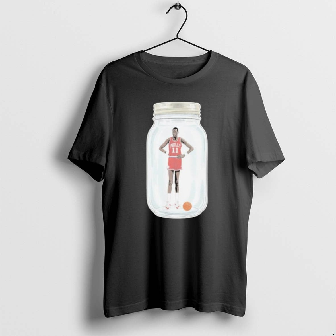 Official Philadelphia 76ers Minute Manute - Adult & Kids T-Shirts, Sweatshirts & Hoodies apparel design preview 1