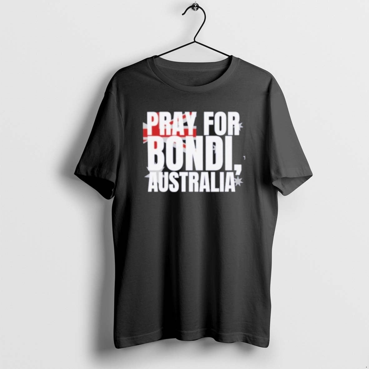 Official Pray For Bondi Australia - Adult & Kids T-Shirts, Sweatshirts & Hoodies apparel design preview 1