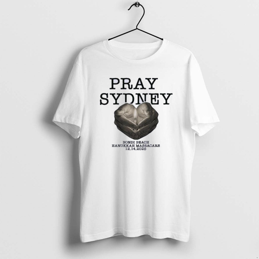 Official Pray For Sydney Bondi Beach Hanukkah - Adult & Kids T-Shirts, Sweatshirts & Hoodies apparel design preview 1