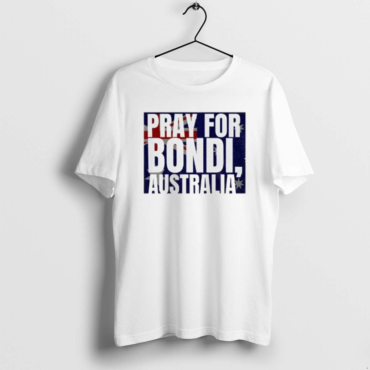 Official Pray For Bondi Australia Flag - Adult & Kids T-Shirts, Sweatshirts & Hoodies apparel design preview 1
