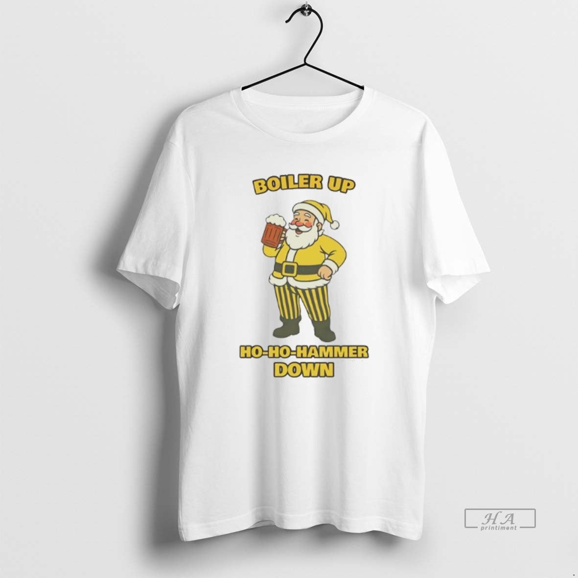 Official Purdue Boilermakers Boiler Up Ho Hammer Down - Adult & Kids T-Shirts, Sweatshirts & Hoodies apparel design preview 1