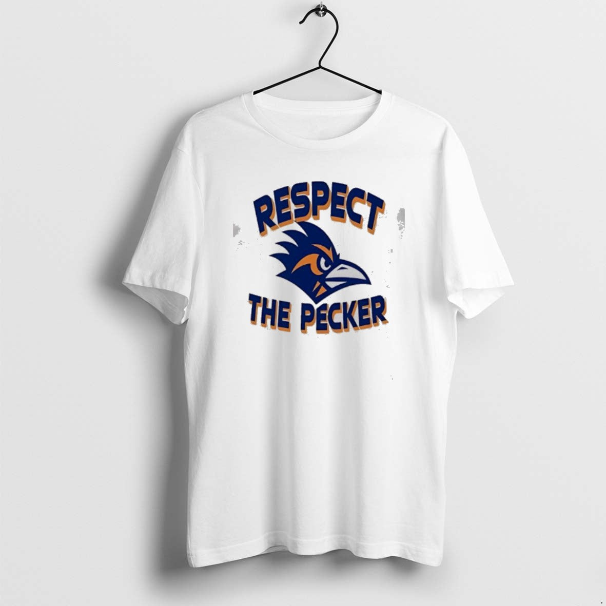 Official Respect The Pecker Utsa Football Logo - Adult & Kids T-Shirts, Sweatshirts & Hoodies apparel design preview 1