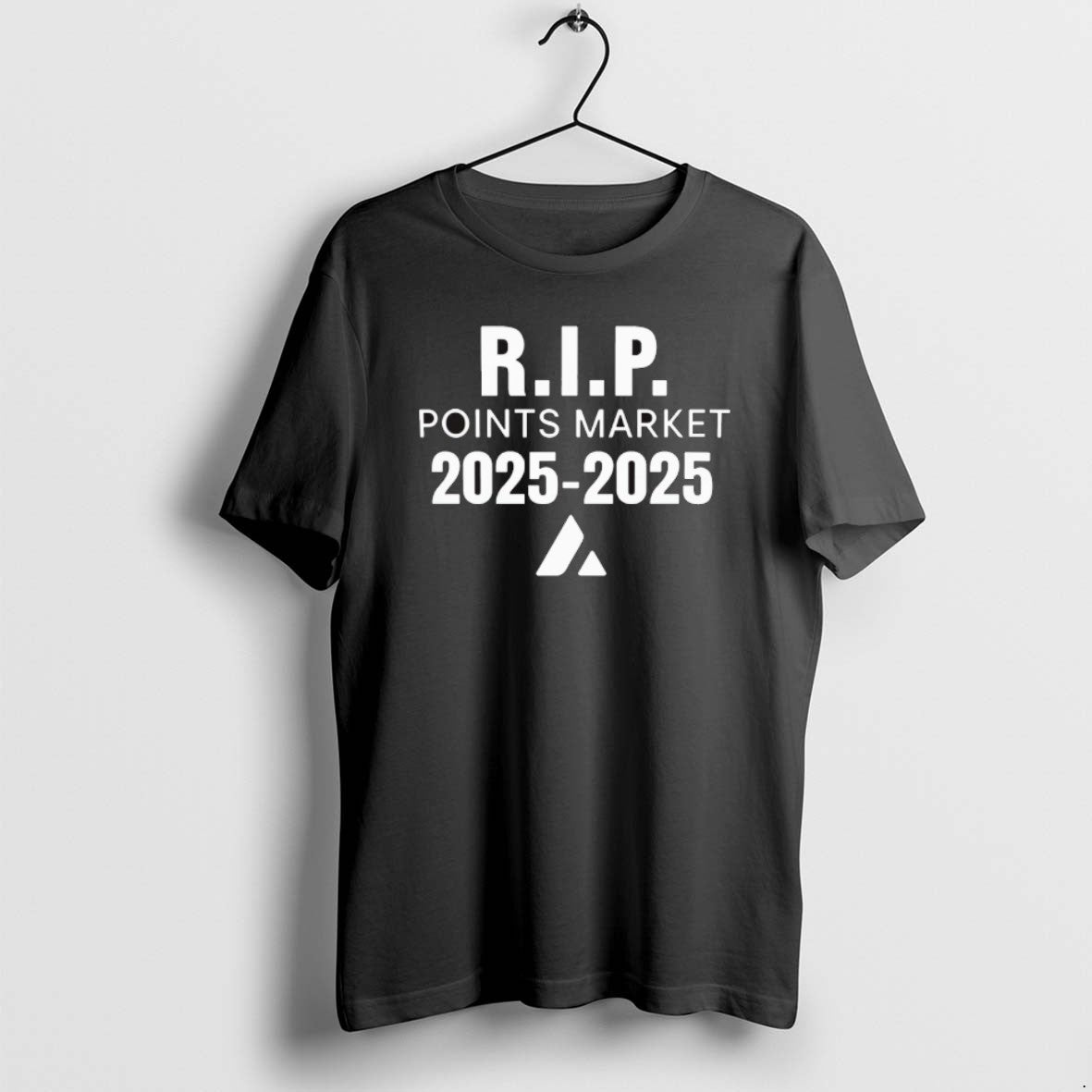Official Rest In Peace Points Market 2025 Logo - Adult & Kids T-Shirts, Sweatshirts & Hoodies apparel design preview 1