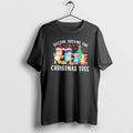 Official Rockin Around The Christmas Tree Bluey And - Adult & Kids T-Shirts, Sweatshirts & Hoodies apparel design preview 1