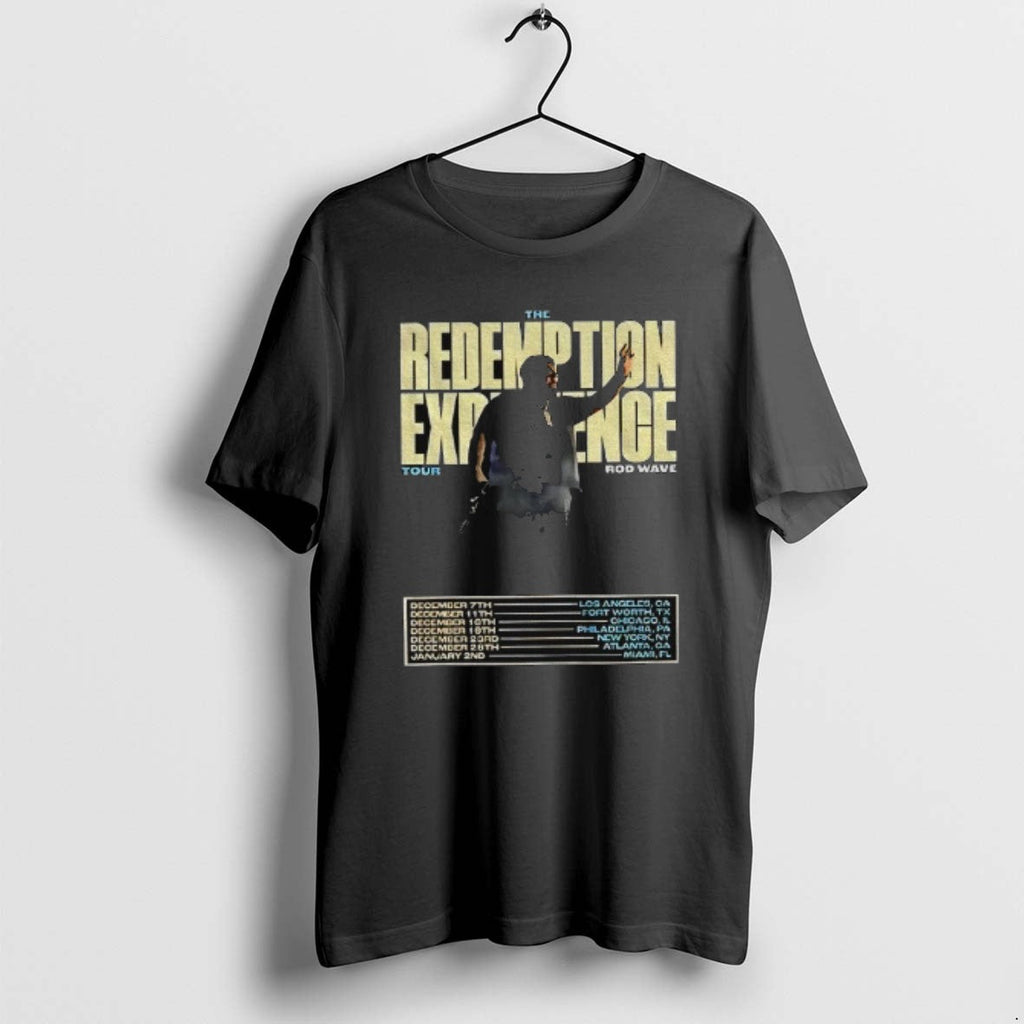 Official Rod Wave The Redemption Experience World - Adult & Kids T-Shirts, Sweatshirts & Hoodies apparel design preview 1