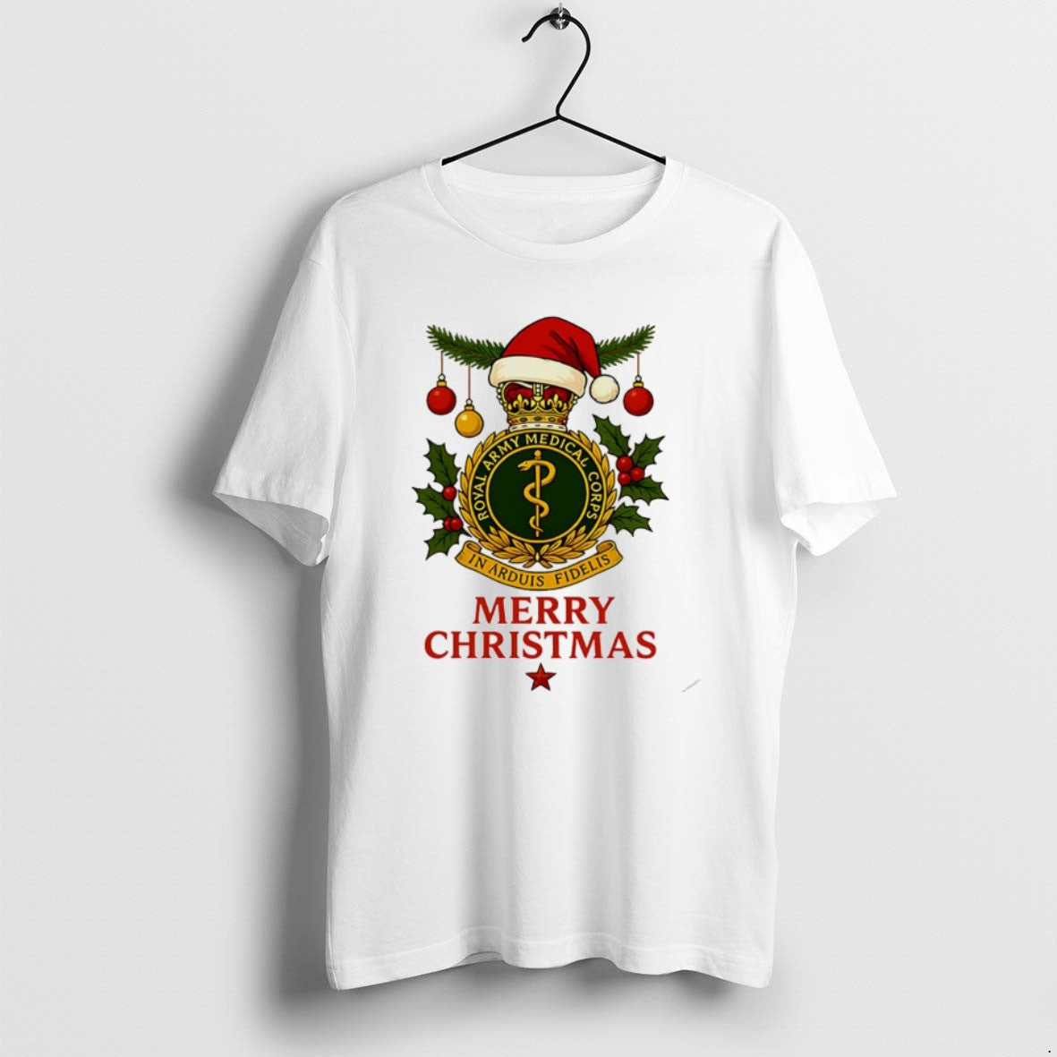 Official Royal Army Medical Corps In Arduis Fidelis - Adult & Kids T-Shirts, Sweatshirts & Hoodies apparel design preview 1