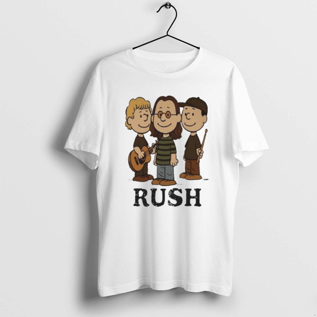 Official Rush Band As Peanuts - Adult & Kids T-Shirts, Sweatshirts & Hoodies apparel design preview 1