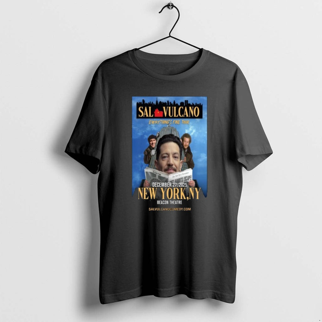 Official Sal Vulcano New York December 27 2025 Show - Adult & Kids T-Shirts, Sweatshirts & Hoodies apparel design preview 1