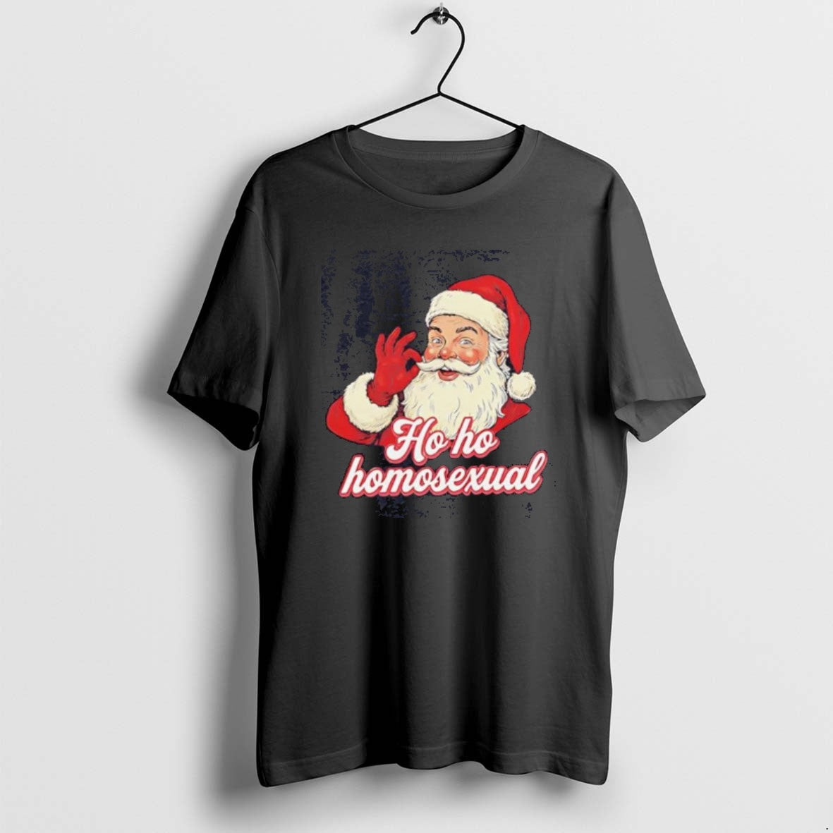 Official Santa Claus Ho Homosexual Christmas - Adult & Kids T-Shirts, Sweatshirts & Hoodies apparel design preview 1