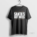 Official Santas Hot Mess - Adult & Kids T-Shirts, Sweatshirts & Hoodies apparel design preview 1