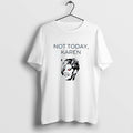 Official Satan Not Today Karen - Adult & Kids T-Shirts, Sweatshirts & Hoodies apparel design preview 1