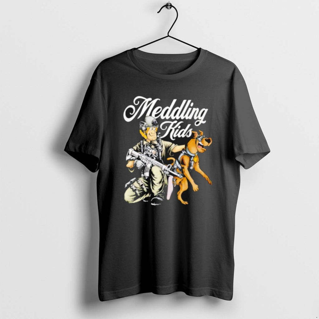 Official Scooby Doo Shaggy Rogers Meddling Kids - Adult & Kids T-Shirts, Sweatshirts & Hoodies apparel design preview 1
