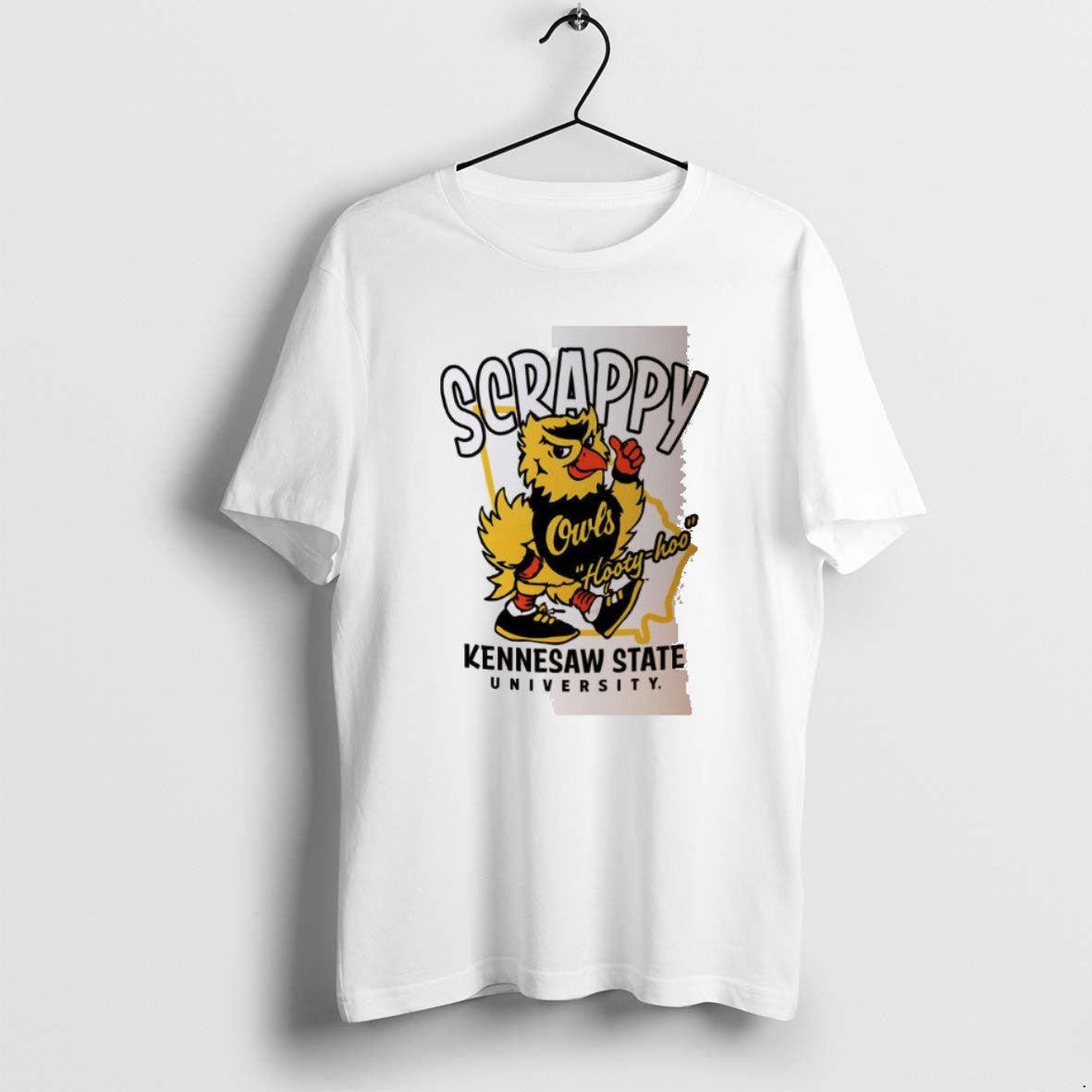 Official Scrappy Kennesaw State Owls University - Adult & Kids T-Shirts, Sweatshirts & Hoodies apparel design preview 1
