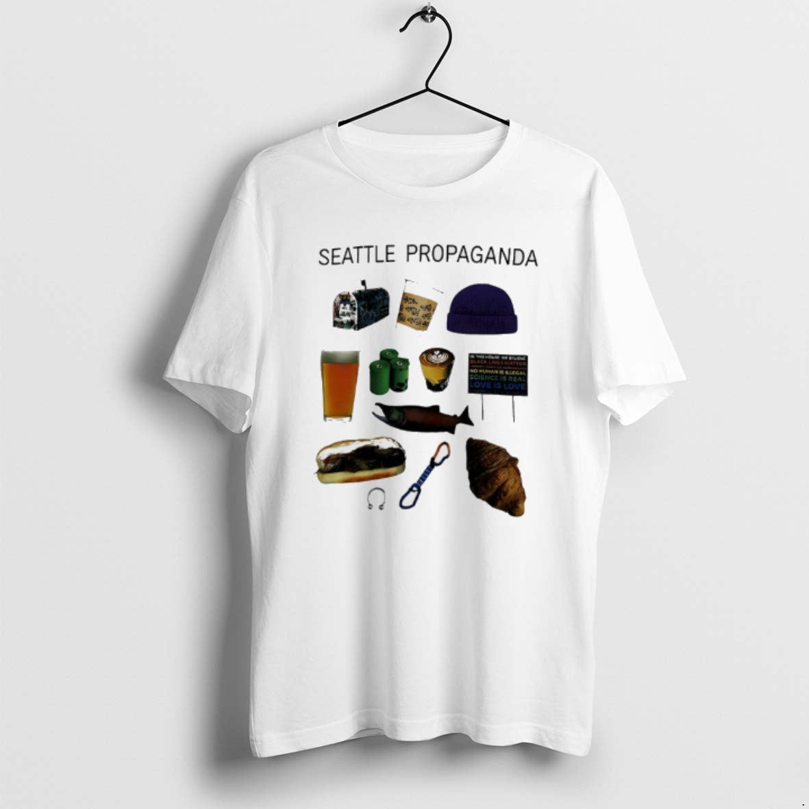 Official Seattle Propaganda - Adult & Kids T-Shirts, Sweatshirts & Hoodies apparel design preview 1