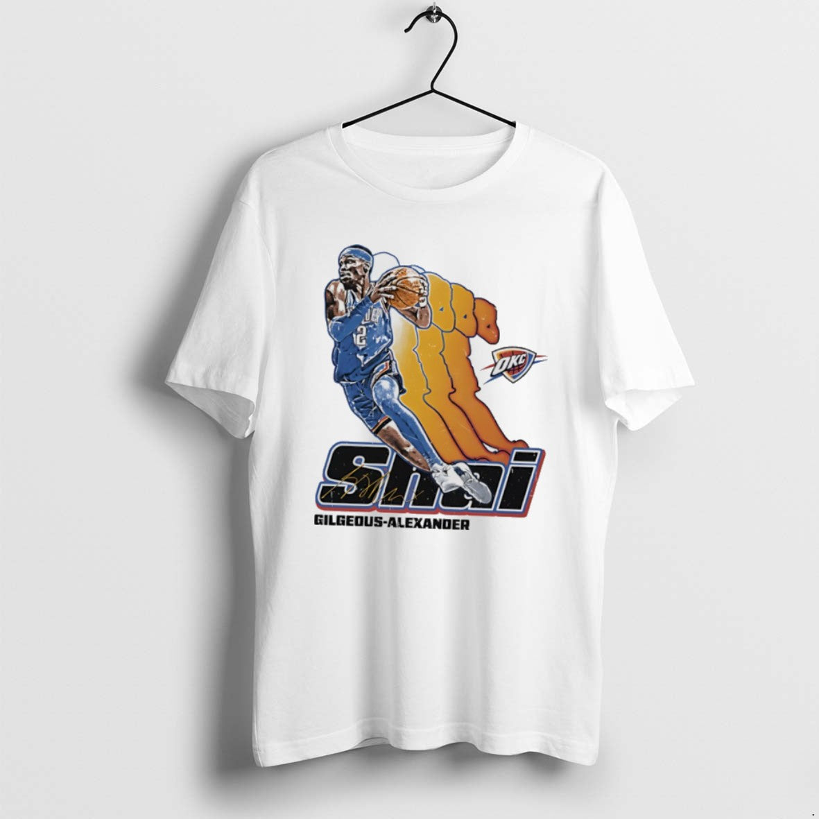 Official Shai Gilgeous Alexander Oklahoma City - Adult & Kids T-Shirts, Sweatshirts & Hoodies apparel design preview 1