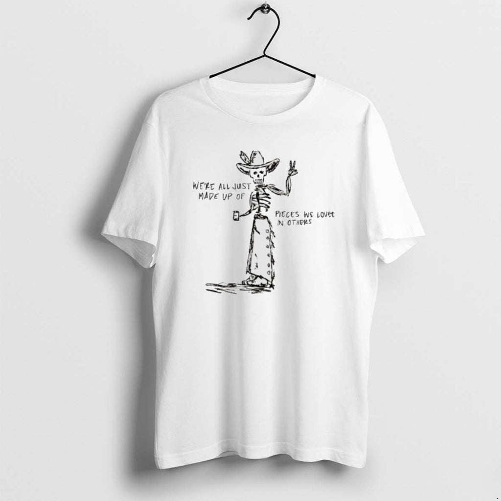 Official Skeleton Cowboy Were All Just Made Up Of - Adult & Kids T-Shirts, Sweatshirts & Hoodies apparel design preview 1