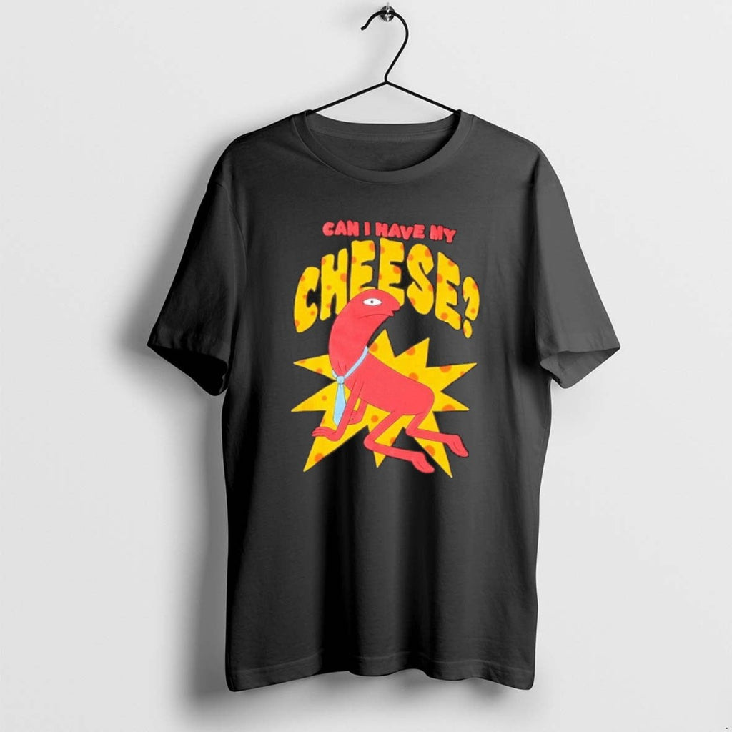 Official Smiling Friends Allan Can I Have My Cheese - Adult & Kids T-Shirts, Sweatshirts & Hoodies apparel design preview 1