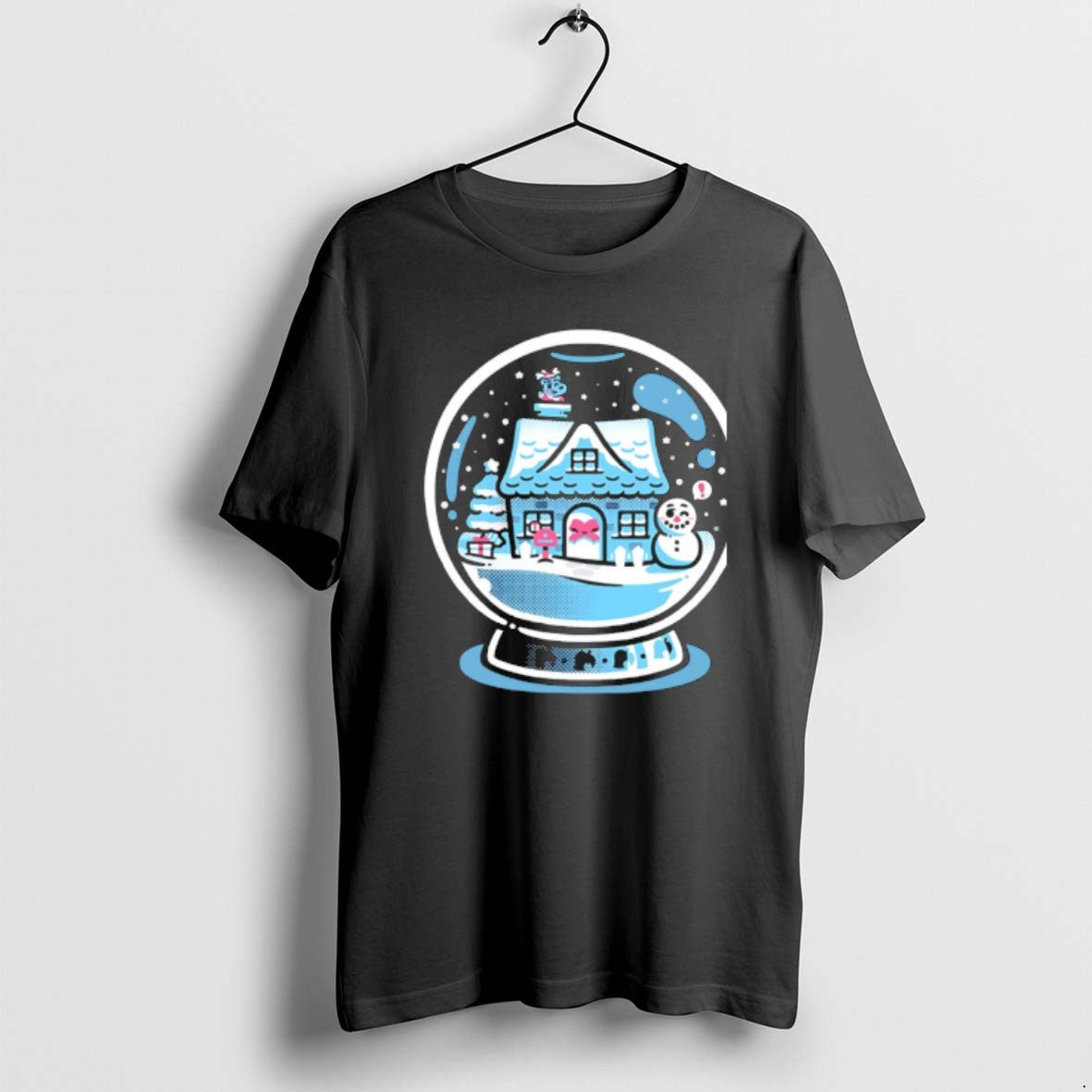 Official Snow Globe Christmas Holiday - Adult & Kids T-Shirts, Sweatshirts & Hoodies apparel design preview 1