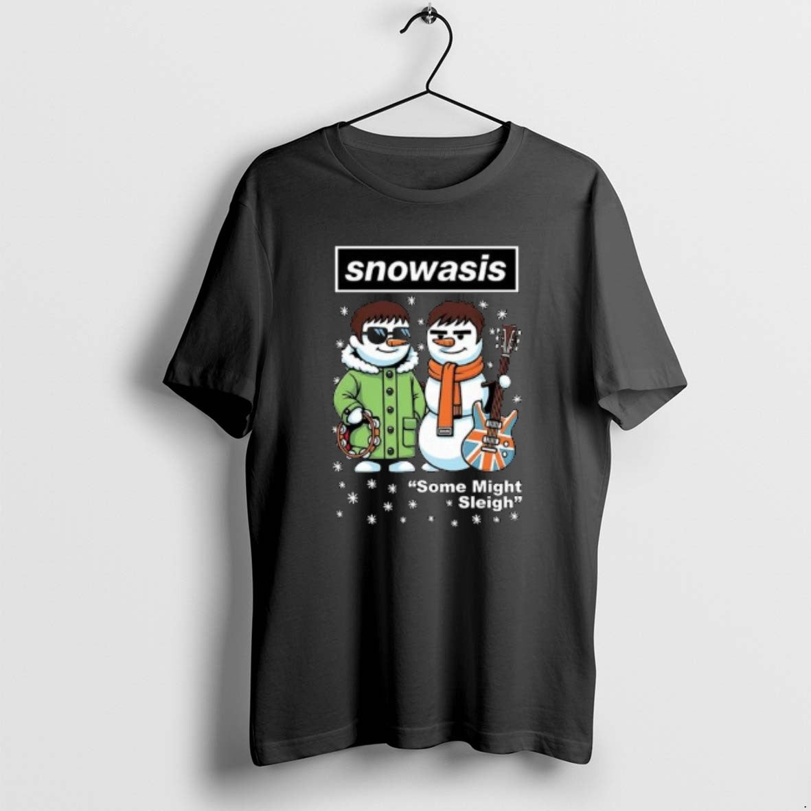 Official Snowasis Some Might Sleigh Christmas 2025 - Adult & Kids T-Shirts, Sweatshirts & Hoodies apparel design preview 1
