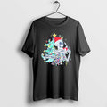 Official Sorta Merry Scary Skeleton Christmas - Adult & Kids T-Shirts, Sweatshirts & Hoodies apparel design preview 1