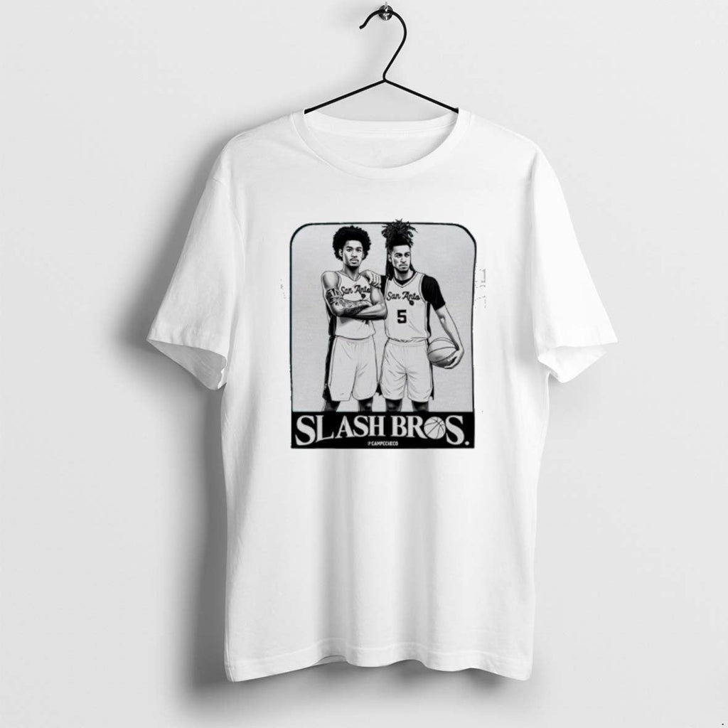 Official Spurs Slash Bros Nba Cup Championship - Adult & Kids T-Shirts, Sweatshirts & Hoodies apparel design preview 1