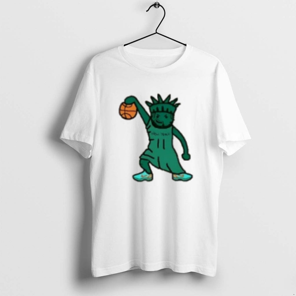 Official Statue Of Brunson Liberty Jalen Ny Knicks - Adult & Kids T-Shirts, Sweatshirts & Hoodies apparel design preview 1