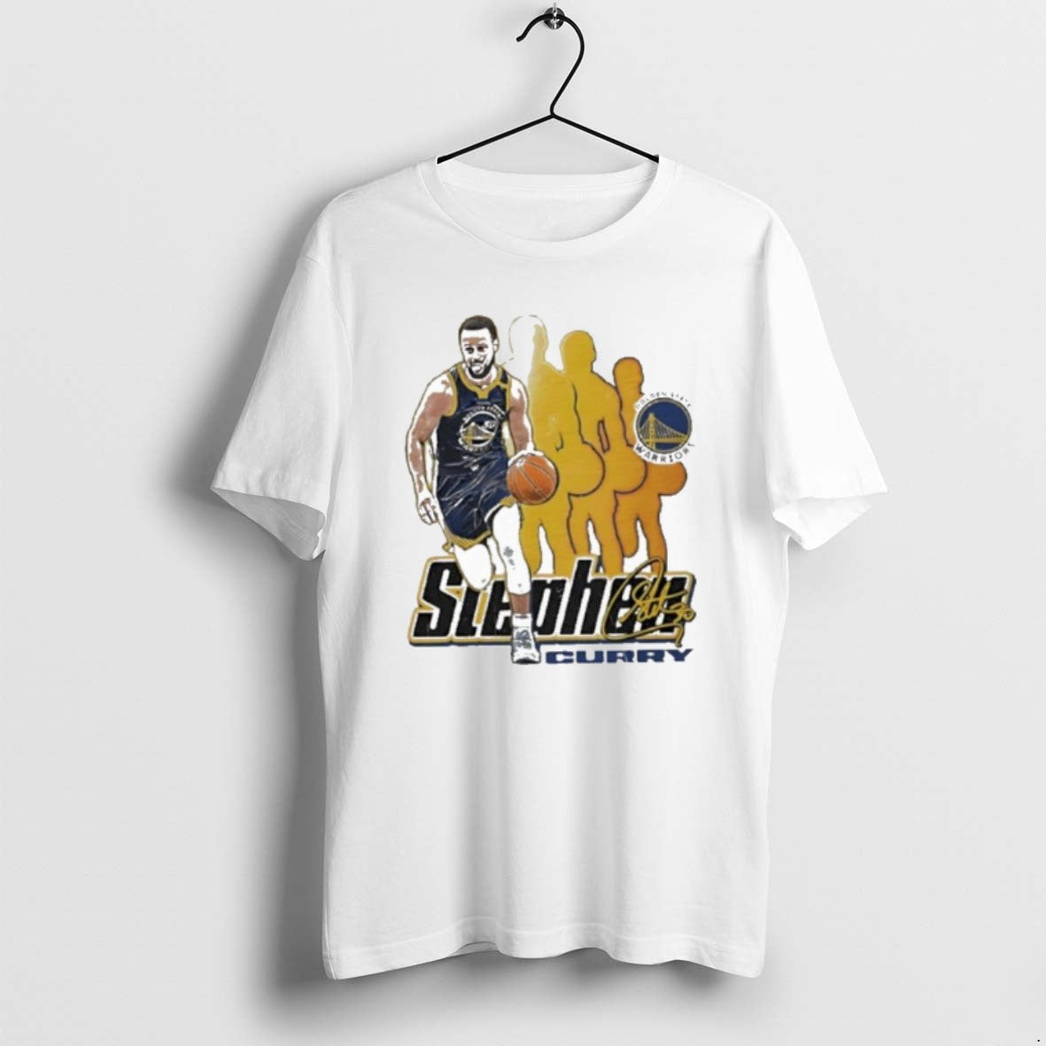 Official Steph Curry Golden State Warriors Signature - Adult & Kids T-Shirts, Sweatshirts & Hoodies apparel design preview 1