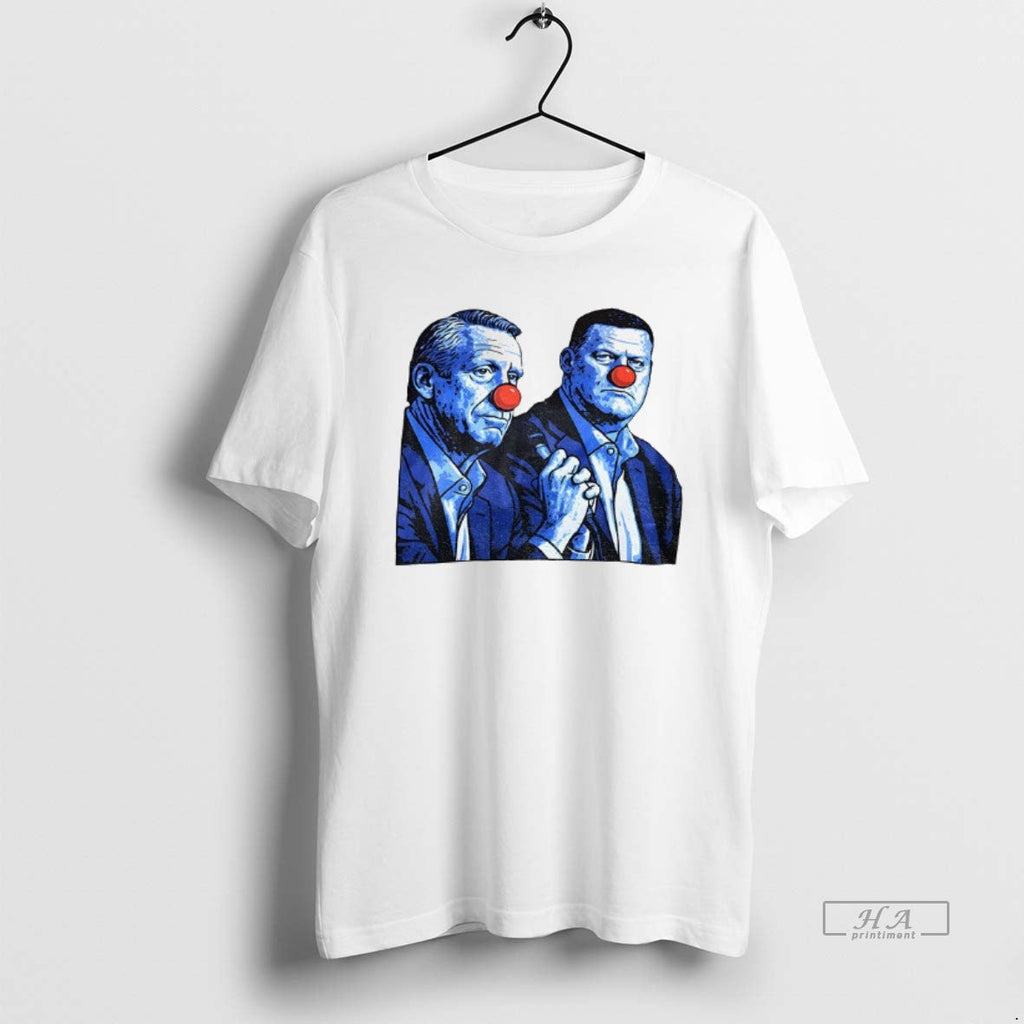 Official Steve Phelps And Odonnell Nascar Clown - Adult & Kids T-Shirts, Sweatshirts & Hoodies apparel design preview 1