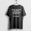 Official Stop Cheating On Your Future With Past - Adult & Kids T-Shirts, Sweatshirts & Hoodies apparel design preview 1