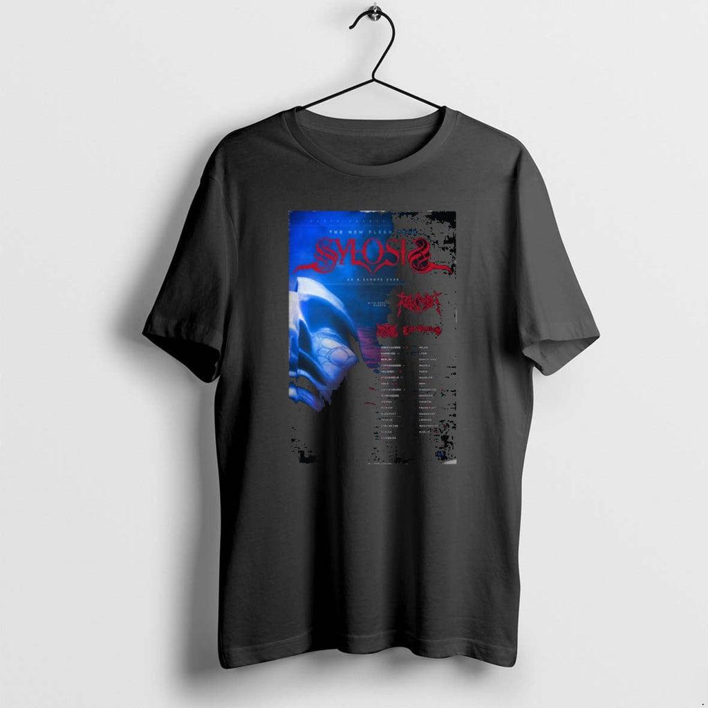Official Sylosis The New Flesh Release 2026 - Adult & Kids T-Shirts, Sweatshirts & Hoodies apparel design preview 1