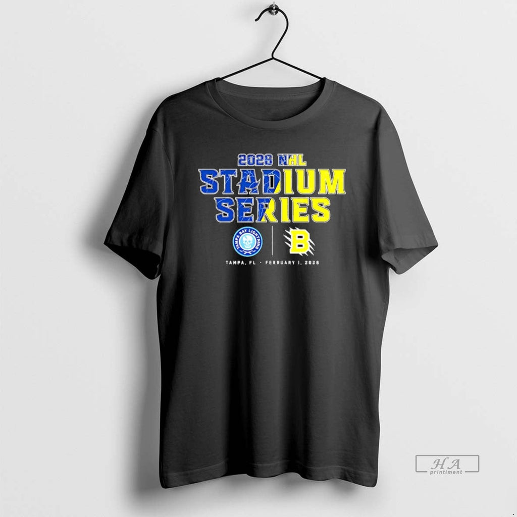 Official Tampa Bay Lightning Vs Boston Bruins 2026 - Adult & Kids T-Shirts, Sweatshirts & Hoodies apparel design preview 1