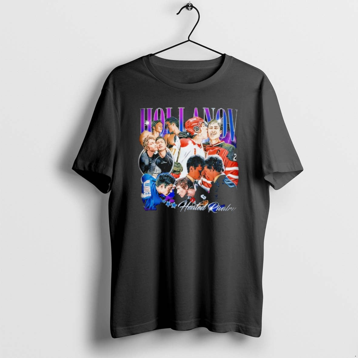 Official Team Hollanov Heated Vintage Hudson Williams - Adult & Kids T-Shirts, Sweatshirts & Hoodies apparel design preview 1
