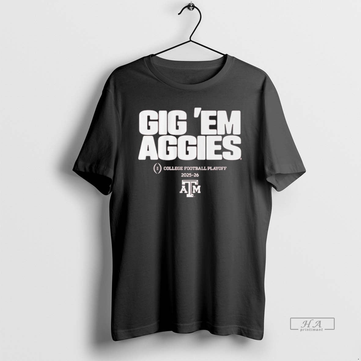 Official Texas Am Football 2025 Cfp Team Slogan - Adult & Kids T-Shirts, Sweatshirts & Hoodies apparel design preview 1