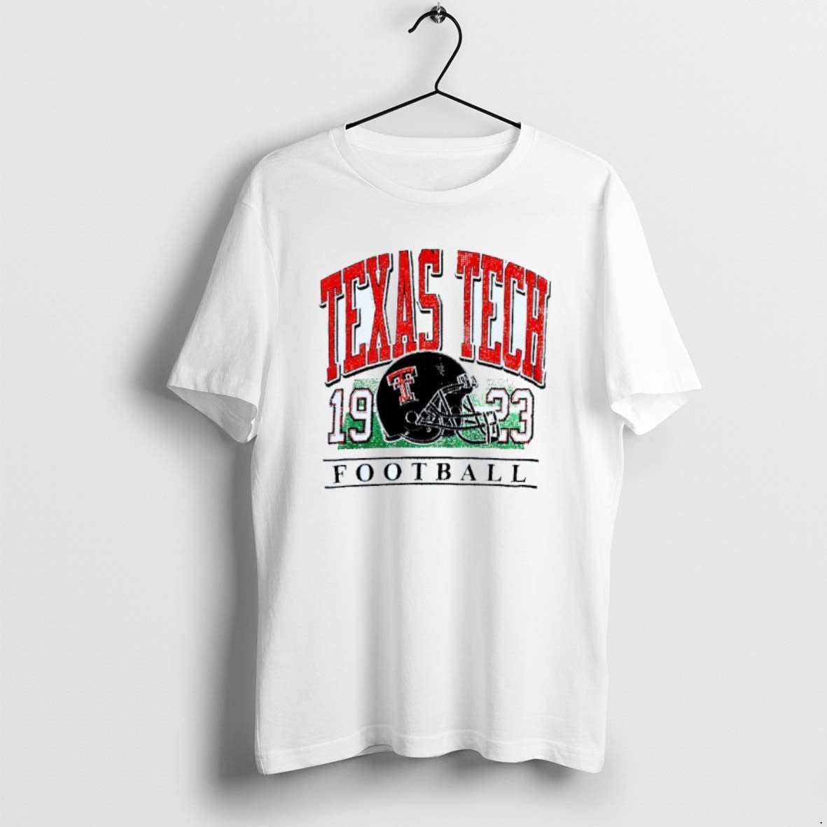 Official Texas Tech Red Raiders 1923 Helmet On Field - Adult & Kids T-Shirts, Sweatshirts & Hoodies apparel design preview 1