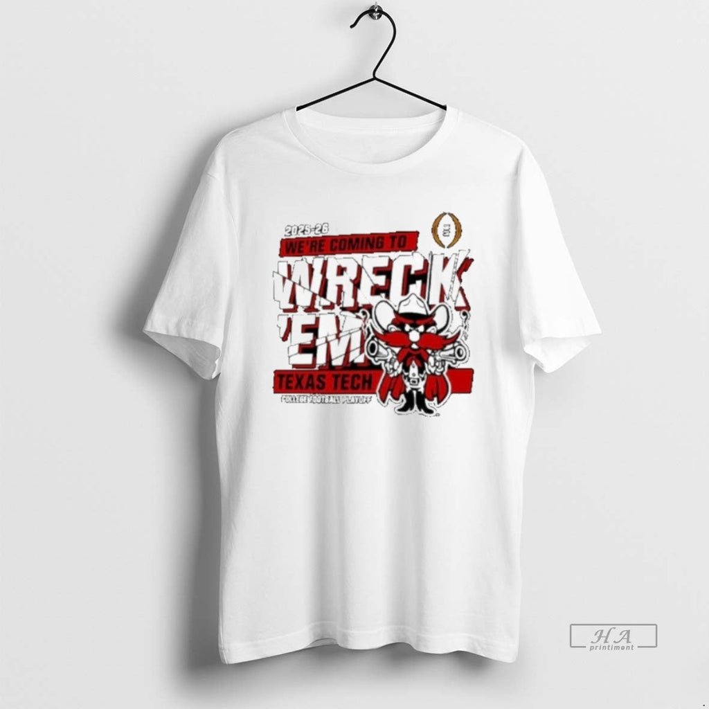 Official Texas Tech Red Raiders 2025 2026 Cfp Were - Adult & Kids T-Shirts, Sweatshirts & Hoodies apparel design preview 1