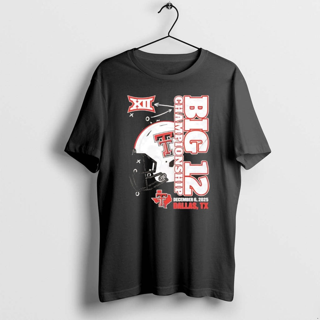 Official Texas Tech Red Raiders 2025 Big 12 - Adult & Kids T-Shirts, Sweatshirts & Hoodies apparel design preview 1