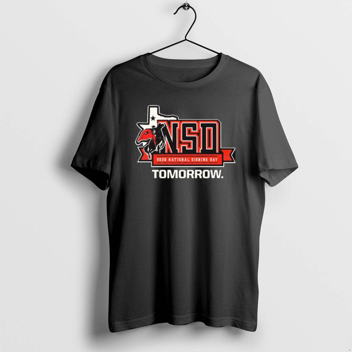 Official Texas Tech Red Raiders 2026 National Signing - Adult & Kids T-Shirts, Sweatshirts & Hoodies apparel design preview 1