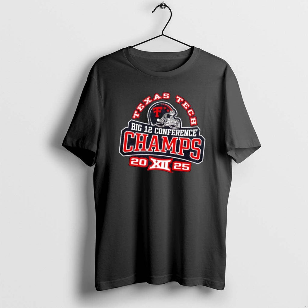 Official Texas Tech Football 2025 Big 12 Conference - Adult & Kids T-Shirts, Sweatshirts & Hoodies apparel design preview 1