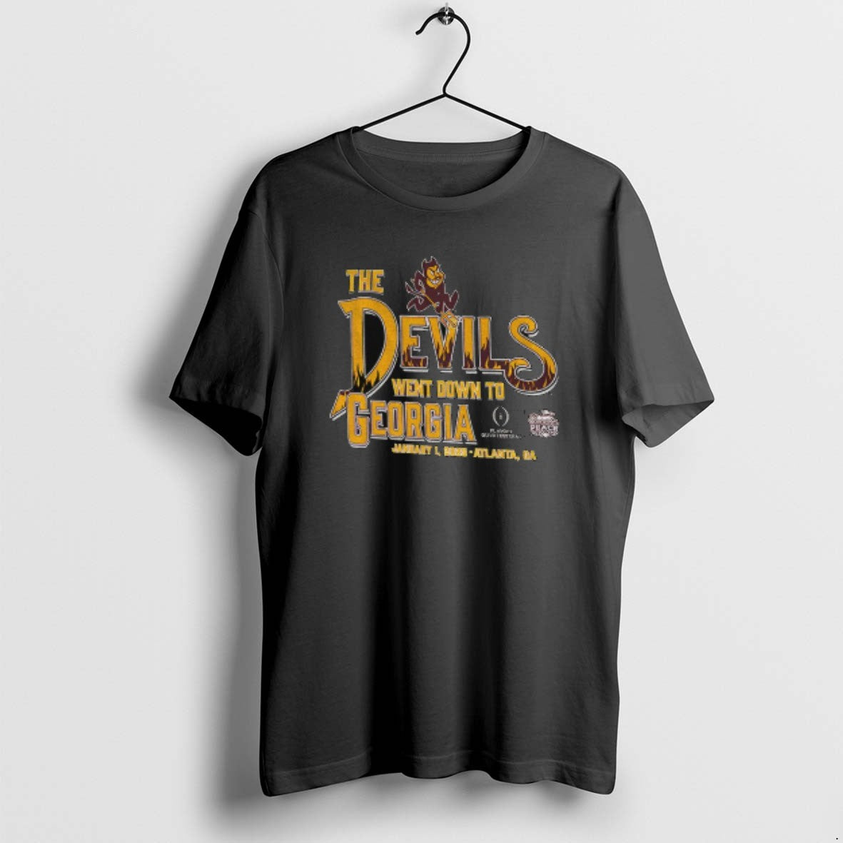 Official The Arizona State Sun Devils Went Down To - Adult & Kids T-Shirts, Sweatshirts & Hoodies apparel design preview 1