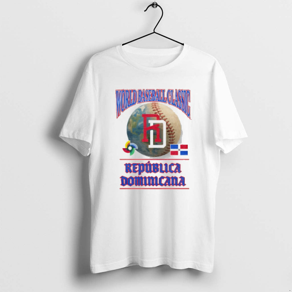 Official The Dominican Republic 2026 World Baseball - Adult & Kids T-Shirts, Sweatshirts & Hoodies apparel design preview 1