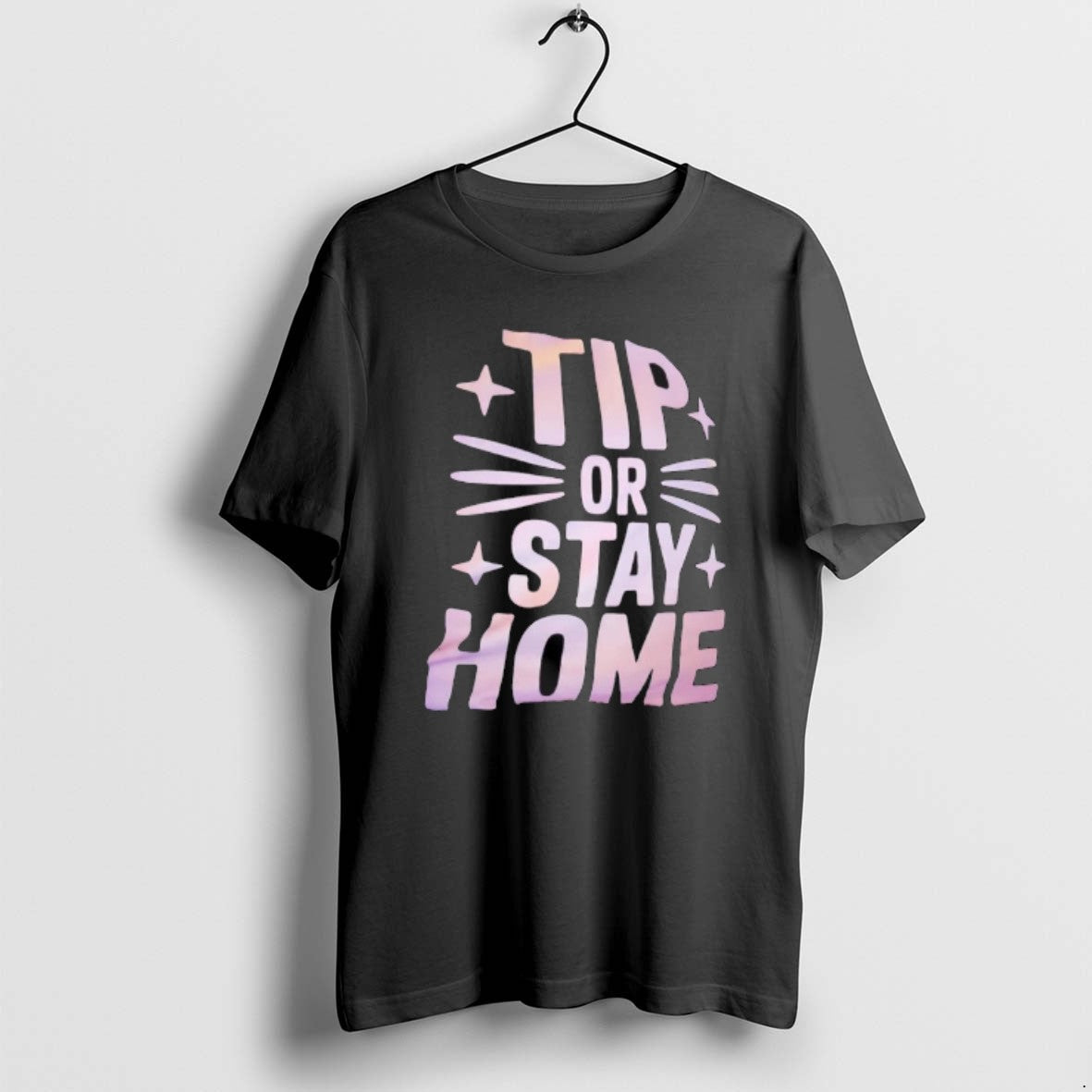 Official Tip Or Stay Home Cat Graphic - Adult & Kids T-Shirts, Sweatshirts & Hoodies apparel design preview 1