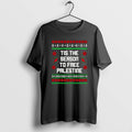 Official Tis The Season To Free Palestine Ugly - Adult & Kids T-Shirts, Sweatshirts & Hoodies apparel design preview 1