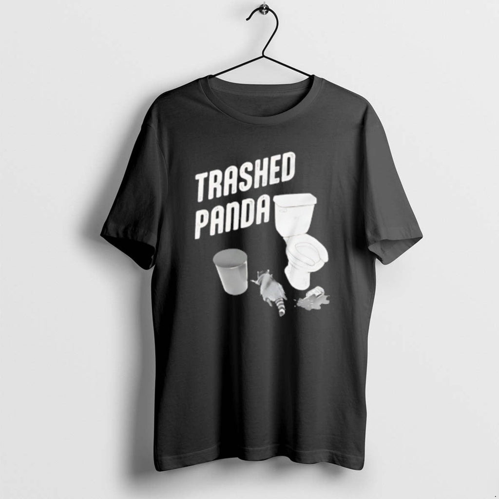 Official Trashed Panda Drunk Raccoon - Adult & Kids T-Shirts, Sweatshirts & Hoodies apparel design preview 1
