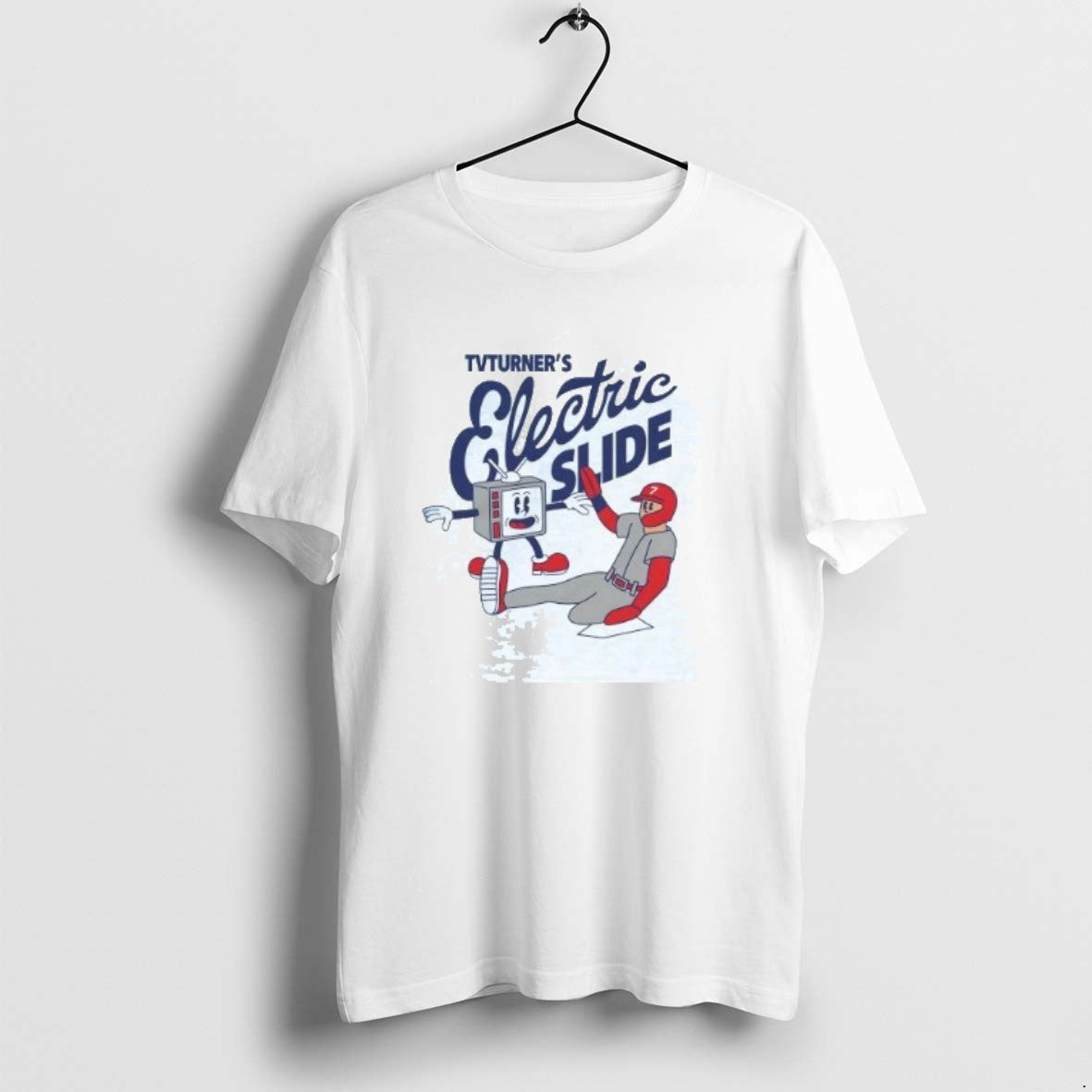 Official Trea Turner Tvturners Electric Slide - Adult & Kids T-Shirts, Sweatshirts & Hoodies apparel design preview 1